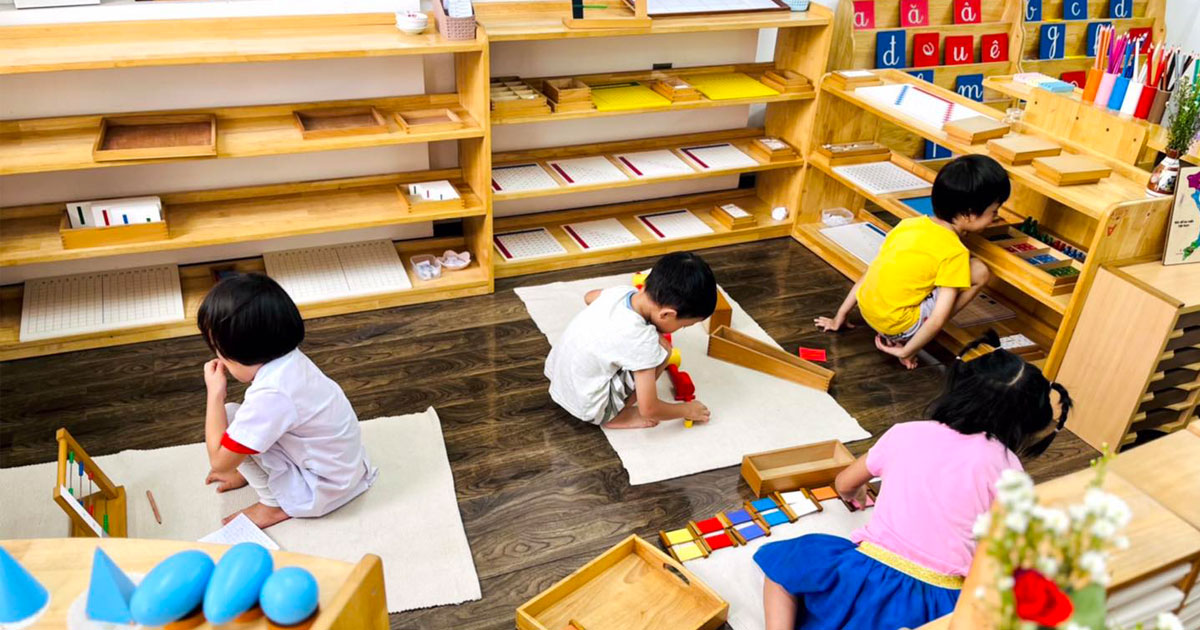 trường mầm non montessori gò vấp